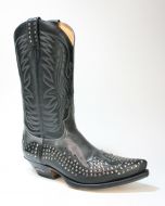 11850 Cowboystiefel Sendra IBIZA Negro Denver Gris