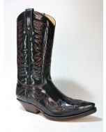 3241 Sendra Cowboystiefel Dark Verde Botella