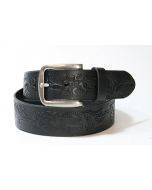 816 Vittozzi Gürtel Black Floral