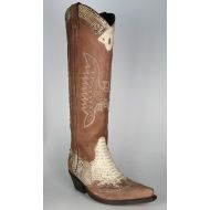 10146 Sancho Hochschaftstiefel Old C. Moka Python