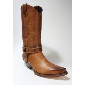 3305 Sendra boots Cowboystiefel Evolution Tang Usado Marron