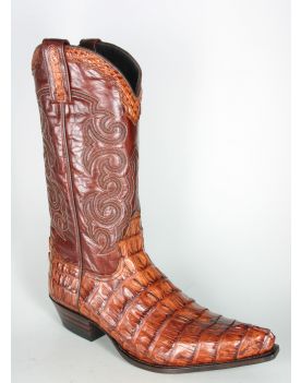 10004 Sendra Cowboystiefel Kaiman Cola Cresta Peanut