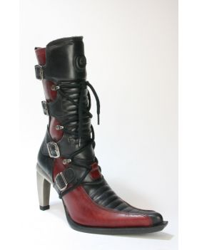 15252 Cherry Black NEW ROCK Ladies