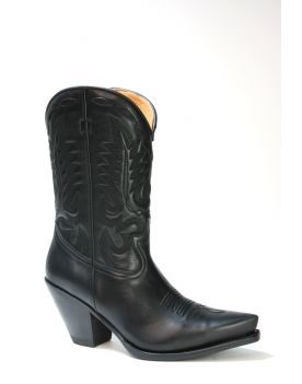 15651 Sendra Boots GORCA Cowboystiefel Negro