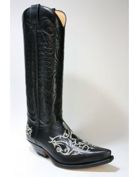 19086 Sendra Boots Hochschaft Cowboystiefel Ciclon Negro