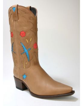 19187 Sendra Cowboyboots Judy Flota Miel NATURE