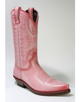 1920 Mayura Cowboystiefel Vintage Rosa
