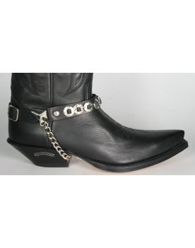 43 Sendra Stiefelriemen Arnes Schwarz