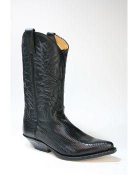 5003 Sendra Boots Cowboystiefel Iguana Negra