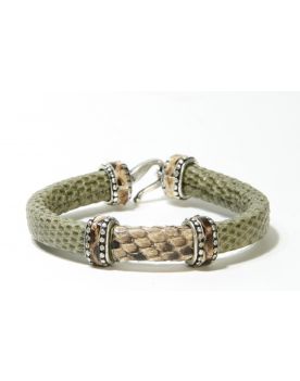 502 Armspange Bracelet Echse Python