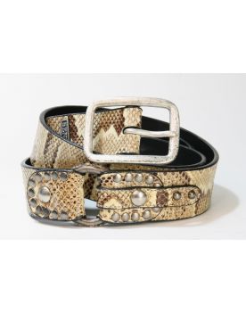 519 Sendra Gürtel Python Natural