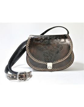 602 Boho Umhängetasche Brown 