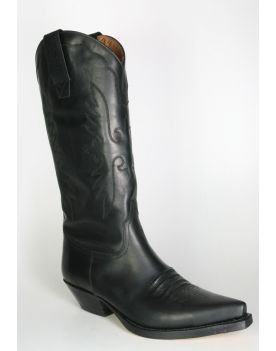 8496 Sancho Cowboystiefel Negro