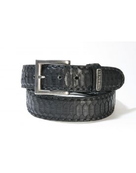 8563 Sendra Wechselgürtel Python Barr. Negro
