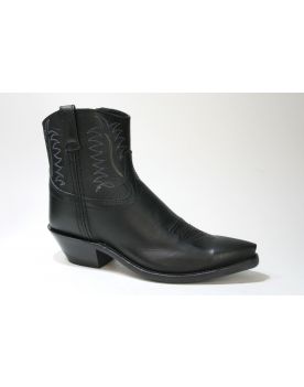 1629 Old West Bornes Black Stiefeletten
