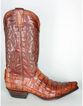 10004 Sendra Cowboystiefel Kaiman Cola Cresta Peanut