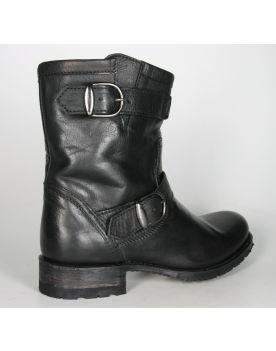 11359 Sendra kurze Bikerboots Negro