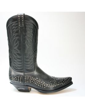 11850 Cowboystiefel Sendra IBIZA Negro Denver Gris