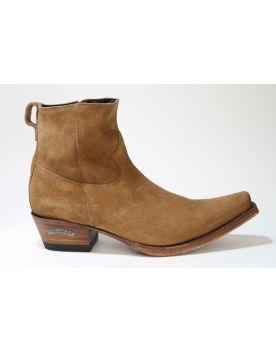 12322 Sendra Stiefeletten Mouse Rovere Wildleder