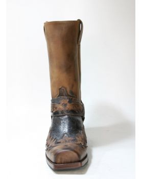 15495 Sendra Bikerboots BLUES Flota Tang Barbados