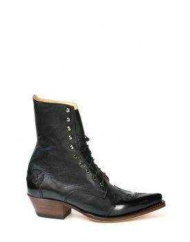 18659 Sendra Schnürstiefel Flora Negro Salvaje Negro