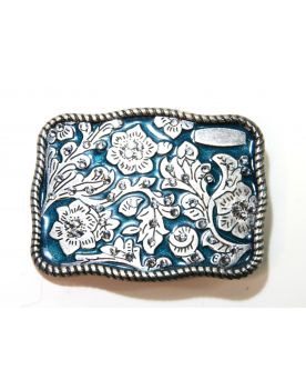 3165 SENDRA Azul Strass Buckle 