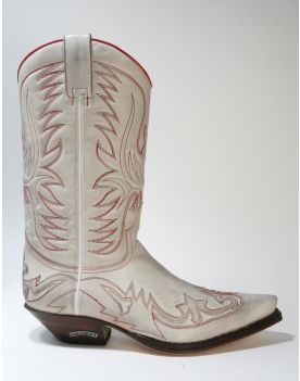 3241 Flota Off White SENDRA Cowboystiefel 