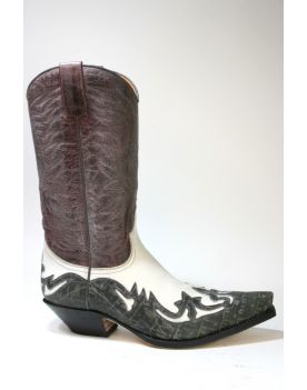 3241 Sendra Cowboystiefel Coco Carre Selva Antracita