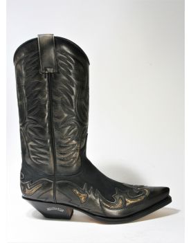 3242 Sendra Cowboystiefel Denver Tierra Spr. Negro