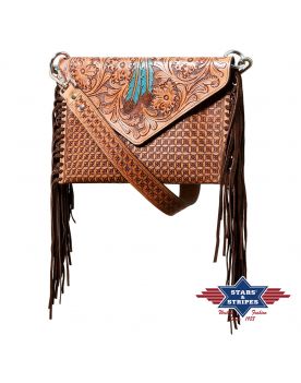 Bag 09 Umhängetasche Leder Bohostyle Feather