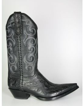 Sendra Cowboystiefel Mexico TUCSON Sillero Negro